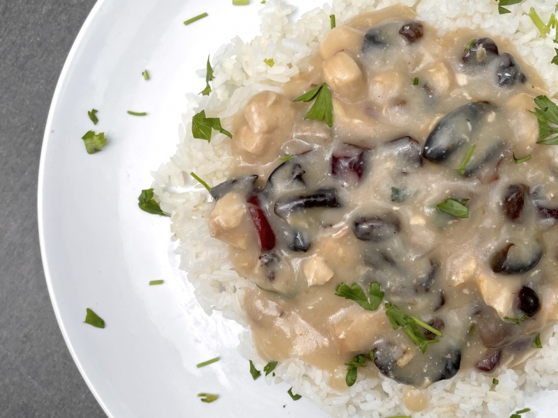 Gesztenyés csirkeragu